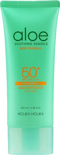 Holika Holika Gel Solaire Waterproof à L'aloe Pour Visage Et Corps SPF 50