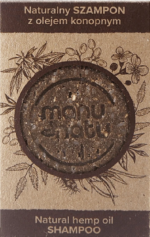 Shampooing Solide à L'huile De Chanvre 1 Shampooing Solide à L'huile De Chanvre