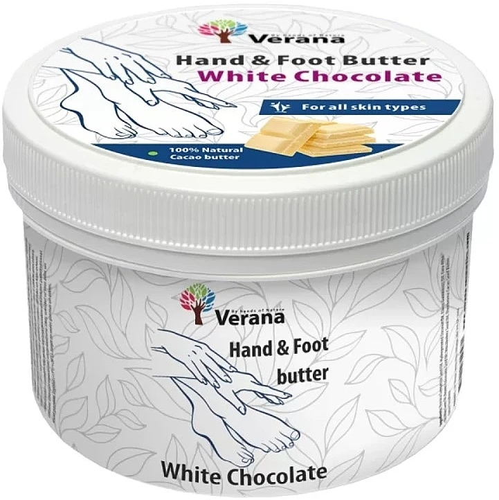 Beurre Pour Mains Et Pieds, Chocolat Blanc 1 Beurre Pour Mains Et Pieds, Chocolat Blanc
