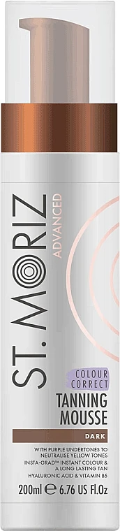 St. Moriz Mousse Correctrice Autobronzante Pour Corps, Foncée