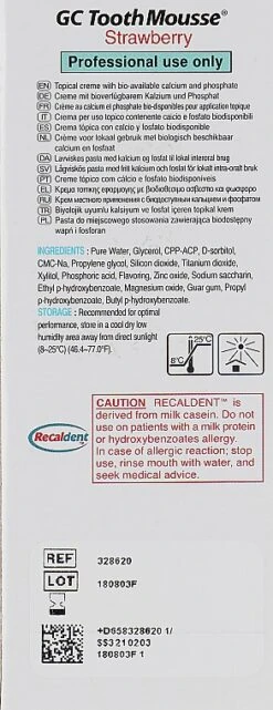 Gc Crème Pour Dents, Fraise -Produits De Soins 4em9vjkjulqv