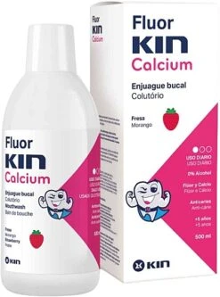 Bain De Bouche Au Calcium, Fraise
