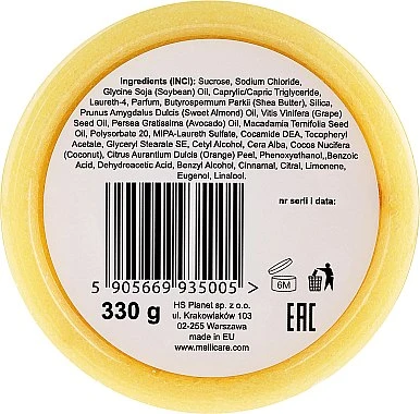 Gommage Au Sucre Et Sel Pour Mains Et Pieds, Orange Et Coco 2 Gommage Au Sucre Et Sel Pour Mains Et Pieds, Orange Et Coco – Image 2