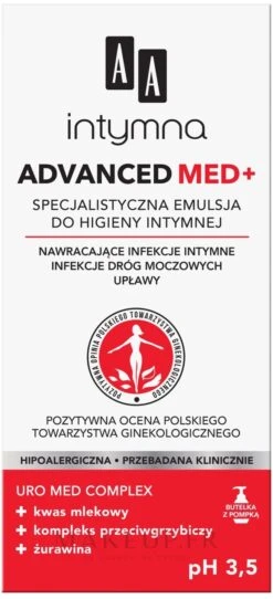 Émulsion D'hygiène Intime à L'acide Lactique Et Canneberges -Produits De Soins 6r5pzz4tqg0d