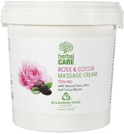 Crème De Massage Au Beurre De Cacao Et Cire De Fleur De Rose -Produits De Soins 6yourwmalpku