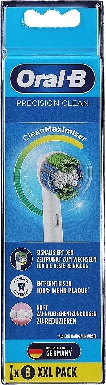 Oral B Têtes De Remplacement Pour Brosse à Dents électrique, 8 Pcs