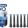 Oral B Têtes De Remplacement Pour Brosse à Dents électrique, Noires, 6 Pcs
