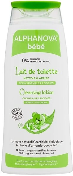 Lait De Toilette à L'huile D'olive, Calendula Et Lys