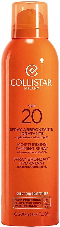 Collistar Spray Bronzant à L'extrait De Jojoba Et Tamanu Pour Corps