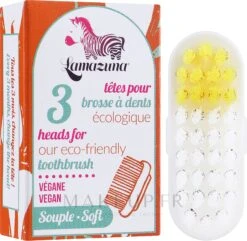 Têtes De Remplacement Pour Brosse à Dents, Souples, 3 Pcs -Produits De Soins de8cvvfdqdpg
