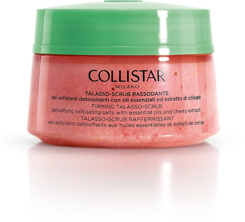 Collistar Sels Exfoliants Détoxifiants Aux Huiles Essentielles Et Extrait De Cerise 1 Collistar Sels Exfoliants Détoxifiants Aux Huiles Essentielles Et Extrait De Cerise