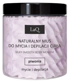 Gel Douche-mousse Dépilatoire Naturel, Pivoine