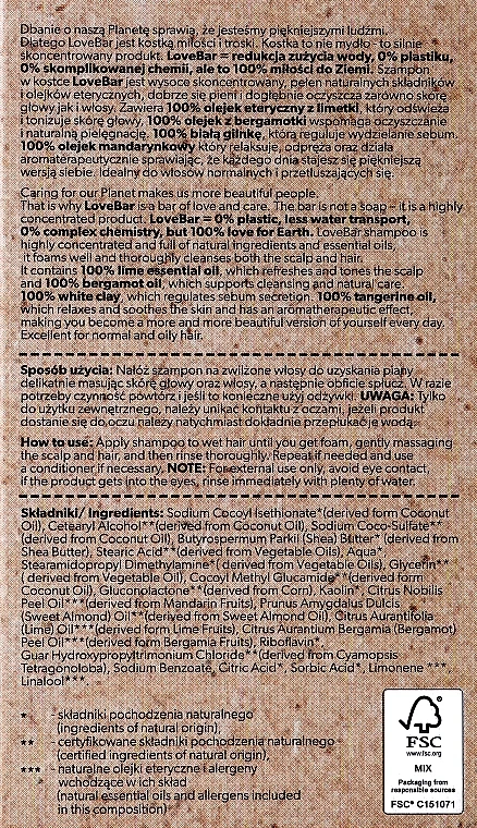 Shampooing Solide à L'huile De Bergamote 3 Shampooing Solide à L'huile De Bergamote – Image 3