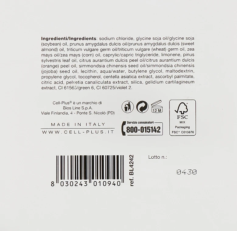 Gommage Au Sel Et Huile De Germe De Blé Pour Corps 3 Gommage Au Sel Et Huile De Germe De Blé Pour Corps – Image 3