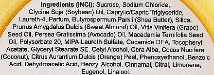 Gommage Au Sucre Et Sel Pour Mains Et Pieds, Orange Et Coco 3 Gommage Au Sucre Et Sel Pour Mains Et Pieds, Orange Et Coco – Image 3