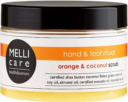 Gommage Au Sucre Et Sel Pour Mains Et Pieds, Orange Et Coco 1 Gommage Au Sucre Et Sel Pour Mains Et Pieds, Orange Et Coco