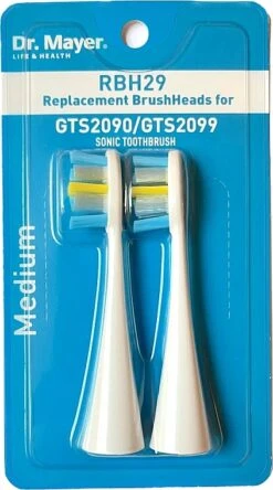 Têtes De Remplacement Pour Brosse à Dents électrique GTS2090/GTS2099, Medium
