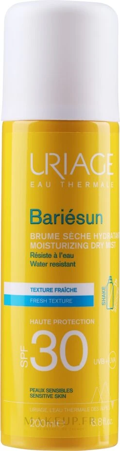 URIAGE Brume Sèche Pour Peaux Sensibles, Visage Et Corps -Produits De Soins ho0q58fuo15v