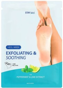 Masque Exfoliant à L'extrait De Lime Pour Talons