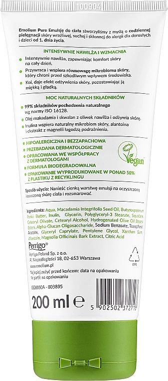 Émulsion à L'huile De Macadamia Pour Corps 2 Émulsion à L'huile De Macadamia Pour Corps – Image 2