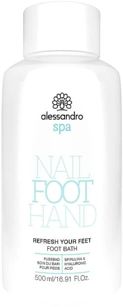 Soin Du Bain à La Spiruline Et Acide Hyaluronique Pour Pieds