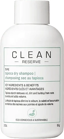 Clean Shampoing Sec Au Tapioca