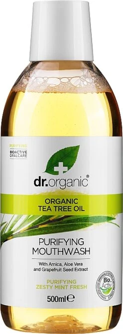 Dr Organic Bain De Bouche à L'extrait De Graines De Pamplemousse