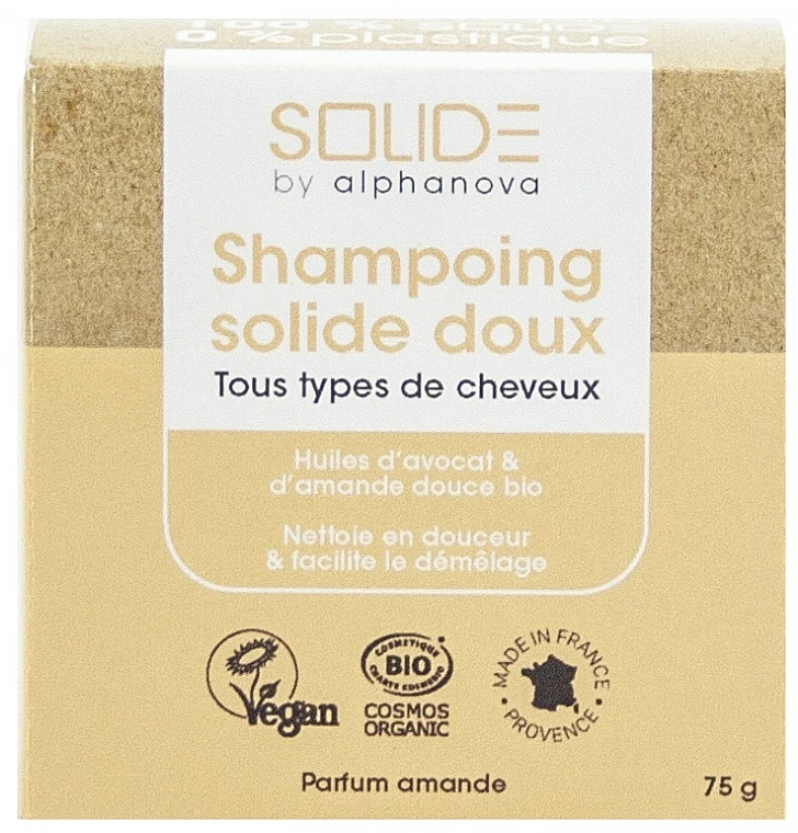 Shampooing Solide à L'huile D'avocat 1 Shampooing Solide à L'huile D'avocat