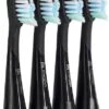 Têtes De Brosses à Dents électriques, 4 Pcs, Noir