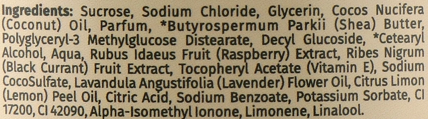 Peeling à L'extrait De Framboise Pour Corps 2 Peeling à L'extrait De Framboise Pour Corps – Image 2