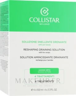 Collistar Émulsion Remodelante Pour Enveloppement Drainant, Recharge -Produits De Soins oscy71djp7at