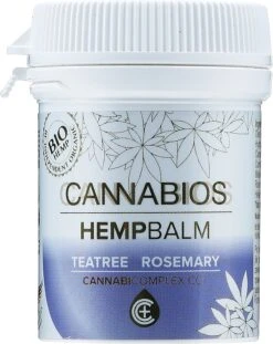 Baume à L'huile De Chanvre Et De Romarin Pour Corps