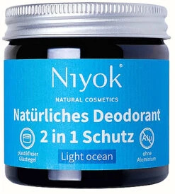 Déodorant Crème Naturel, Light Ocean