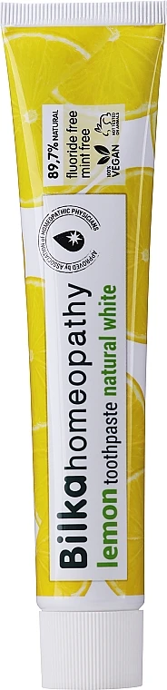 Dentifrice Homéopathique, Citron