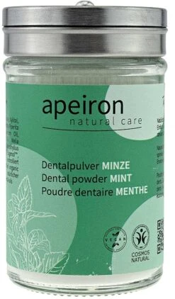 Poudre Dentaire Sans Fluorure, Menthe