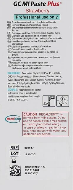 Gc Dentifrice, Fraise -Produits De Soins td5mxr6qucir