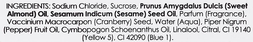 Gommage Pour Corps, Canneberge Et Lime 2 Gommage Pour Corps, Canneberge Et Lime – Image 2