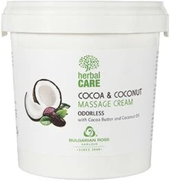 Crème De Massage Au Beurre De Cacao Et Huile De Coco