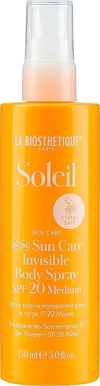 Spray Solaire Pour Corps SPF 20