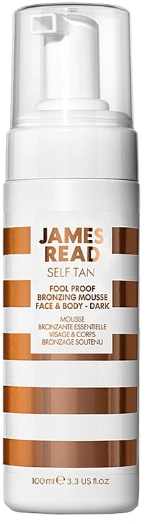 James Read Mousse Bronzante Pour Visage Et Corps, Foncé