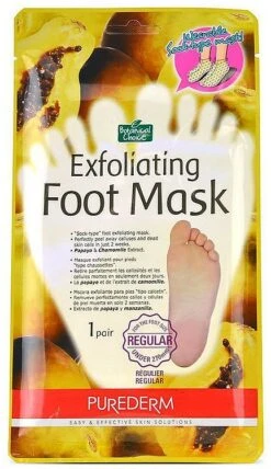 Masque Exfoliant à L'extrait De Camomille Pour Pieds