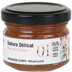 Gommage Sucré à La Fleur De Cerisier Pour Corps