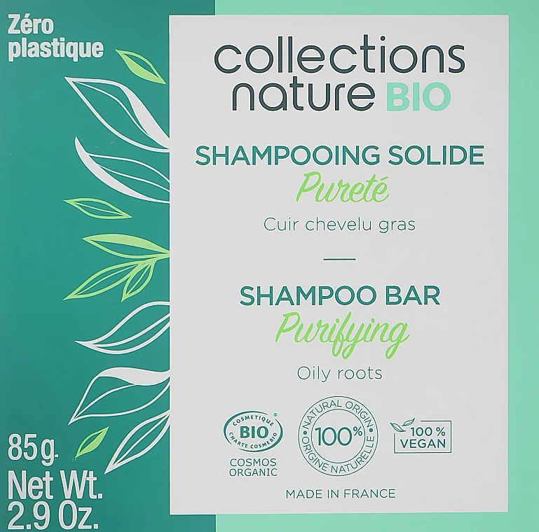 Shampooing Solide Purifiant à L'extrait D'ortie 1 Shampooing Solide Purifiant à L'extrait D'ortie